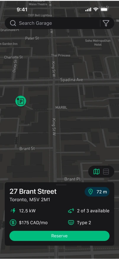 Find garage