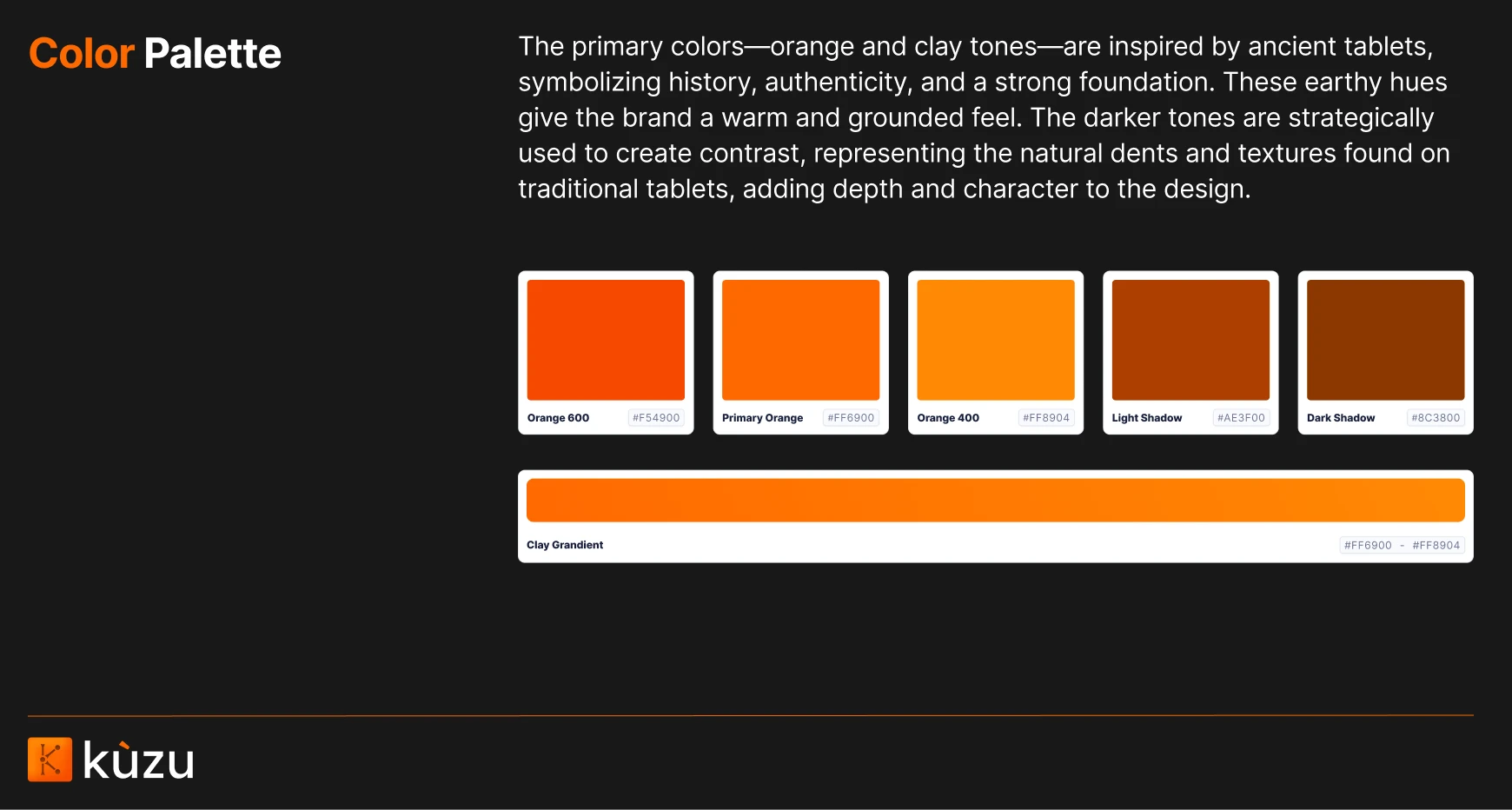 Kùzu color system